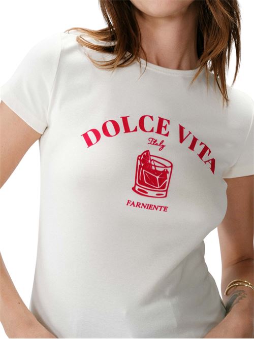 T-shirt con stampa Grace & Mila | SS2627040FUCH